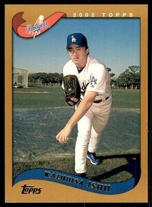 2002 Topps Kazuhisa Ishii Los Angeles Dodgers #427 海外 即決