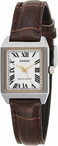 Casio LTP-V007L-7B2 DISPLAY Men's Watch Genuine Leather Band Roman Numerals 海外 即決