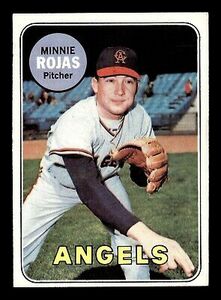 Minnie Rojas 1969 Topps #502 California Angels Ex 海外 即決