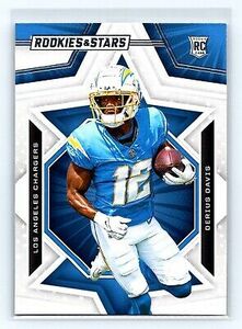 2023 Panini Rookies & Stars Derius Davis Rookie #131 Los Angeles Chargers RC 海外 即決