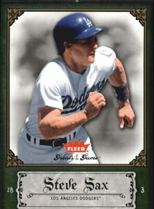 2006 (DODGERS) Greats of the Game #88 Steve Sax 海外 即決