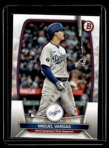 2023 Bowman Miguel Vargas RC Los Angeles Dodgers #88 海外 即決