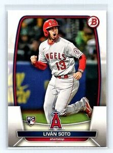 2023 Bowman Livan Soto Rookie #46 Los Angeles Angels RC 海外 即決