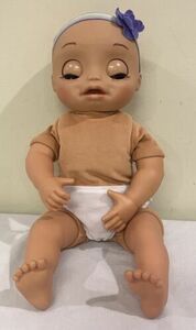 2017 Hasbro “Baby Alive Real As Can Be" Doll Soft Face Expression E2354 Works 海外 即決