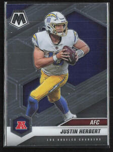 Justin Herbert 2021 Panini Mosaic #224 Los Angeles Chargers 海外 即決