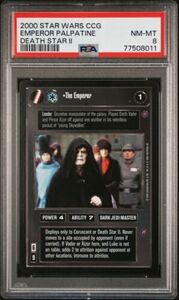 Emperor Palpatine (Star Wars CCG Death Star II) PSA 8 海外 即決