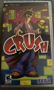 Crush (Sony PSP, 2007 SEGA) Complete CIB Manual 海外 即決