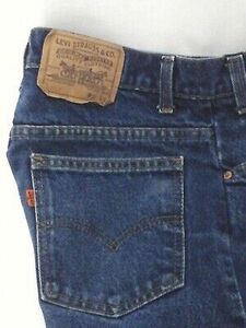 LEVI'S 517 Bootcut ORANGE TAB 520 Button USA Vintage Jeans Men's W32 L30 海外 即決