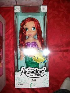 Disney Store Animators 16" Toddler Doll Princess Ariel 海外 即決