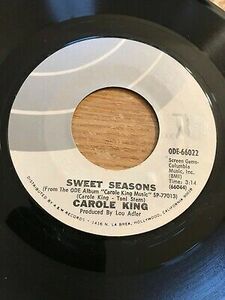 CAROLE KING 70's Pop Rock 45 SWEET SEASONS / POCKET MONEY 海外 即決