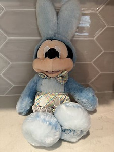 Disney Easter 2019 Mickey with Bunny Outfit Plush New without Tag 海外 即決