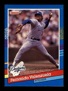 1991 Donruss #127 Fernando Valenzuela Los Angeles Dodgers 海外 即決