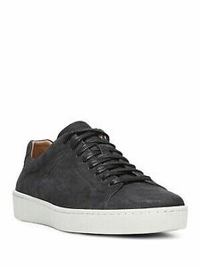 VINCE. メンズ ブラック Slater Round Toe Platform レザー Athletic Sneakers 7 M 海外 即決