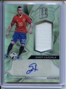 2016-17 Panini Spectra #JA-SC Santi Cazorla Jersey Autographs #/199 10003449 海外 即決