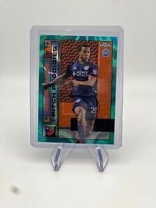 CALVIN HARRIS 2022 Chrome MLS FC Cincinnati Aqua Lava Pitch Prodigies RC 256/299 海外 即決