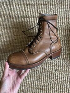 Vintage/Antique Pair Of Red Wing 4415 Size 8D Iron Ranger Boots 海外 即決