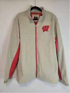 Men's 58 Sports G-III Apparel Wisconsin Badgers Full-Zip Jacket - XL 海外 即決