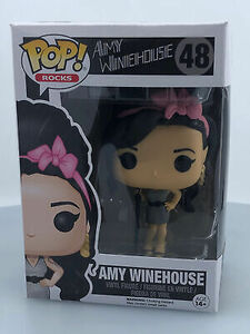 Funko POP! Rocks Amy Winehouse #48 Vinyl Figure DAMAGED 海外 即決