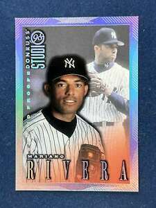 1998 Donruss Studio Proof Silver #69 Mariano Rivera Yankees 1 of 1000 海外 即決
