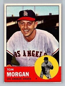 1963 Topps Tom Morgan #421 - Los Angeles Angels - NEAR MINT to MINT 海外 即決