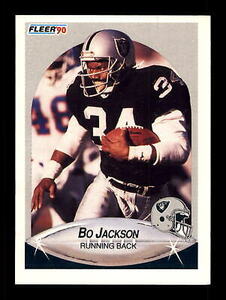 1990 Fleer #256 Bo Jackson Los Angeles Raiders 海外 即決