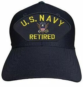 U.S. NAVY RETIRED Baseball Cap 海外 即決