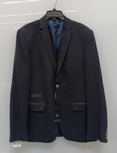 West-Fashion Men's Navy Size 40 Blazer 海外 即決