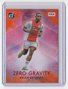 2022 Donruss Zero Gravity Orange Brian Brobbey Ajax #22 海外 即決