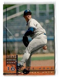 1998 Leaf Rookies & Stars Hideo Nomo #39 New York Mets Baseball Card 海外 即決