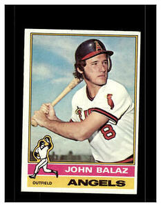 California Angels John Balaz #539 Topps Baseball Excellent Rookie 海外 即決