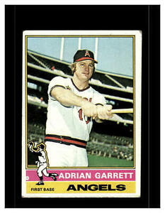California Angels Adrian Garrett #562 Topps Baseball Excellent 海外 即決
