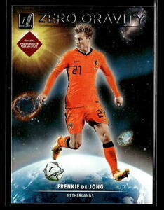 Frenkie de Jong 2021-22 Donruss #5 Zero Gravity Netherlands 海外 即決