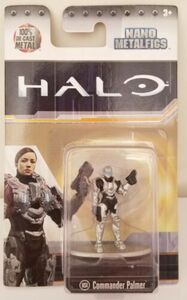 Halo Nano Metalfigs DieCast Metal Figure Figurine Commander Palmer MS4 海外 即決