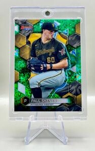 Paul Skenes 2023 Bowman's Best Green Refractor /99 SP Rookie RC - Pirates 海外 即決