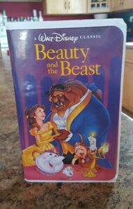 RARE WALT DISNEY'S BEAUTY AND THE BEAST VHS 1992 BLACK DIAMOND CLASSIC 海外 即決