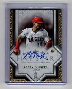 2023 Topps Chrome Black Logan O'Hoppe RC Auto Los Angeles Angels #FSA-LO 海外 即決