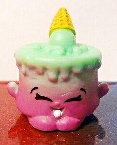 Shopkins Season 5 #85 ICE CREAM KATE Green Mini Figure Mint OOP 海外 即決