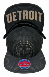 Zephyr NBA Detroit Pistons “Foiled” Flat Bill SnapBack Hat BRAND NWT 海外 即決