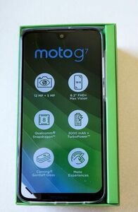 Motorola Moto G7 64GB - White (Factory Unlocked) (Dual SIM) 22 MP 7.2" 海外 即決