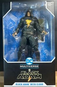 McFARLANE TOYS DC Multiverse Black Adam with Cloak Figure 7" New 15261# 海外 即決