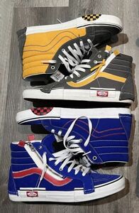 バンズ Sk8-Hi Reissue CAP (2 Pair) Surf The Web Sneakers Shoes 30cm(US12) 海外 即決