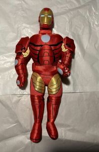 Marvel Iron Man 18" Plush Doll Plastic Head Rare Exclusive From MU Live 海外 即決