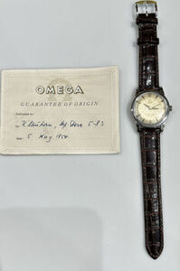 1954 Omega Sea master Stainless 海外 即決