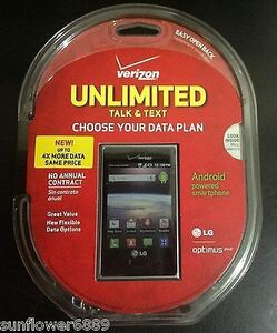 "New" LG Optimus ZONE VS410PP Verizon Wireless No Contract Android Smartphone 海外 即決