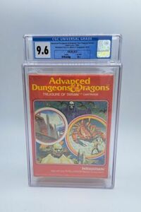 Dungeons & Dragons Treasure Of Tarmin Intellivision CGC 9.6 A++ NEW NOT WATA VGA 海外 即決