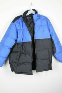 IOS Apparel Winter Coat Ski Parka Size XXL Blue and Black No Hood 海外 即決