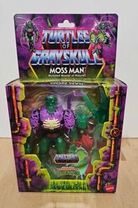 Mattel MOTU Origins Turtles of Grayskull MOSS MAN Teenage Mutant Ninja 海外 即決