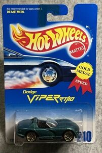 1995 Hot Wheels Gold Medal Dodge Viper RT/10 #210 海外 即決