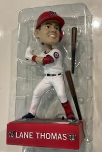 Washington Nationals Lane Thomas Talking Bobblehead Nats Plus NIB 海外 即決