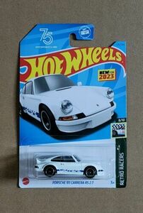 Hot Wheels Porsche 911 Carrera RS 2.7 (White) 海外 即決